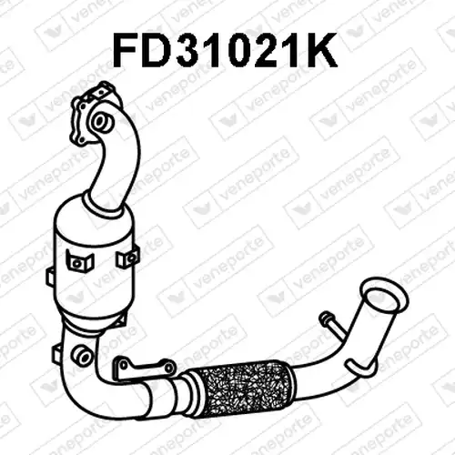 катализатор VENEPORTE FD31021K