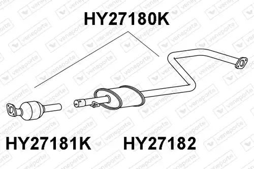 катализатор VENEPORTE HY27180K