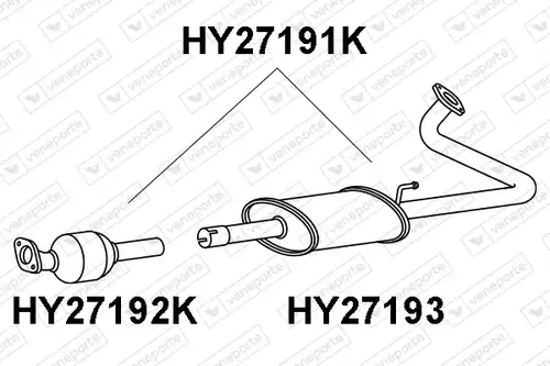 катализатор VENEPORTE HY27191K