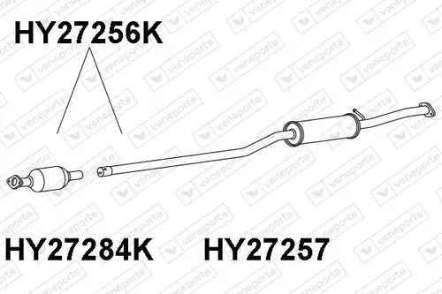 катализатор VENEPORTE HY27256K