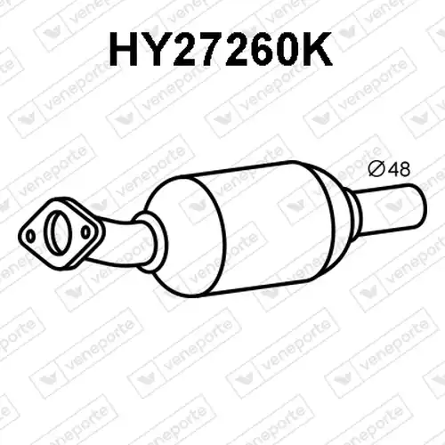 катализатор VENEPORTE HY27260K