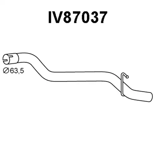 изпускателна тръба VENEPORTE IV87037