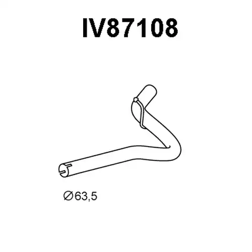 изпускателна тръба VENEPORTE IV87108