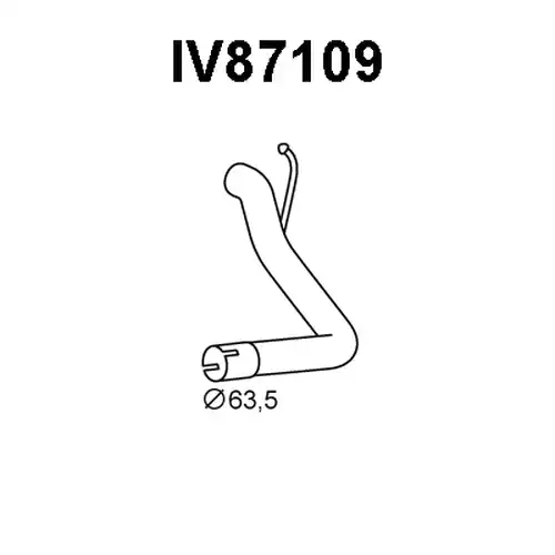 изпускателна тръба VENEPORTE IV87109