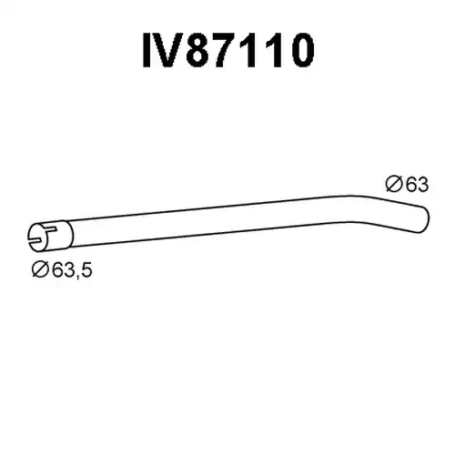 изпускателна тръба VENEPORTE IV87110