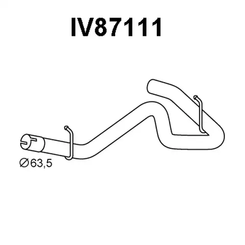 изпускателна тръба VENEPORTE IV87111