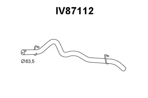 изпускателна тръба VENEPORTE IV87112