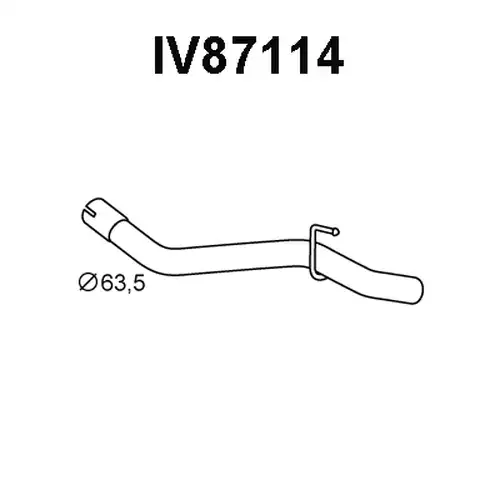 изпускателна тръба VENEPORTE IV87114