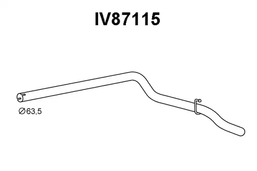 изпускателна тръба VENEPORTE IV87115