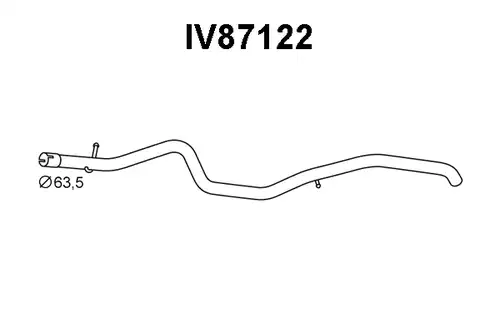 изпускателна тръба VENEPORTE IV87122