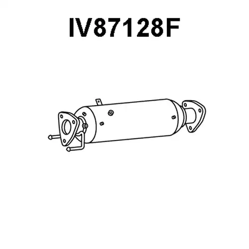 филтър за сажди/твърди частици, изпускателна система VENEPORTE IV87128F