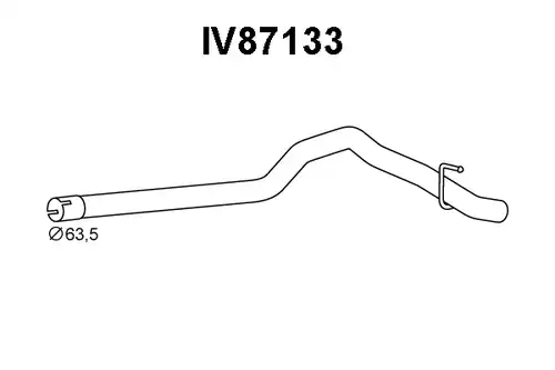 изпускателна тръба VENEPORTE IV87133