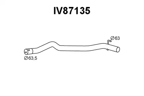 изпускателна тръба VENEPORTE IV87135