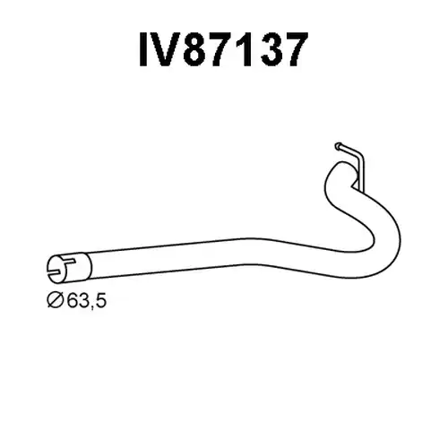 изпускателна тръба VENEPORTE IV87137