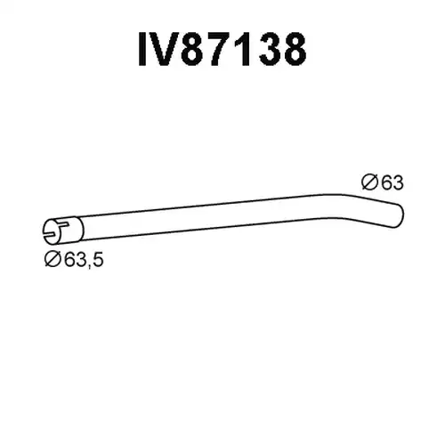 изпускателна тръба VENEPORTE IV87138