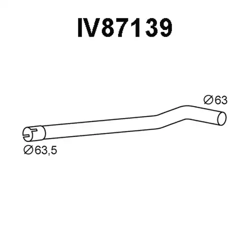 изпускателна тръба VENEPORTE IV87139