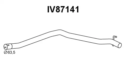 изпускателна тръба VENEPORTE IV87141