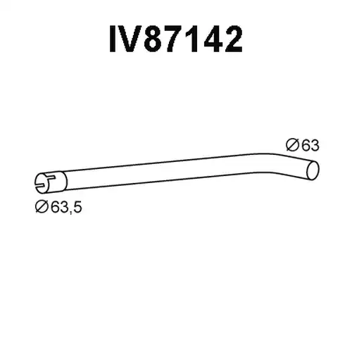 изпускателна тръба VENEPORTE IV87142