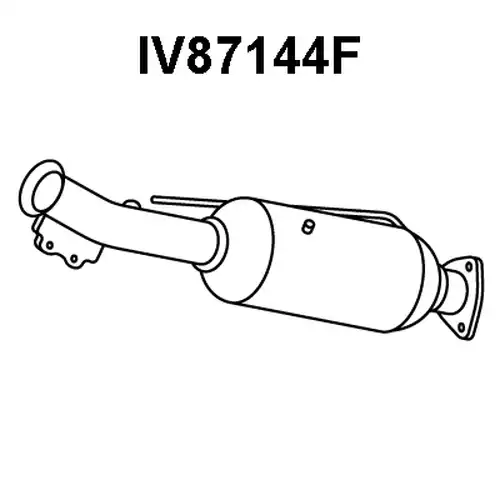 филтър за сажди/твърди частици, изпускателна система VENEPORTE IV87144F