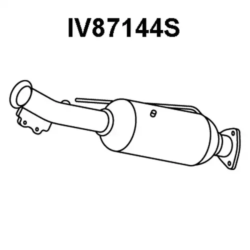 филтър за сажди/твърди частици, изпускателна система VENEPORTE IV87144S