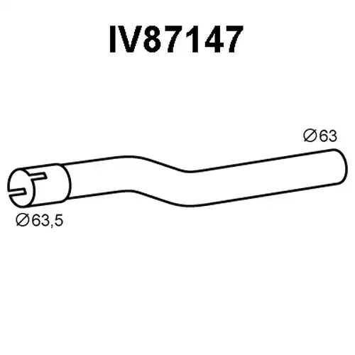 изпускателна тръба VENEPORTE IV87147