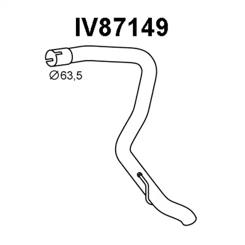 изпускателна тръба VENEPORTE IV87149