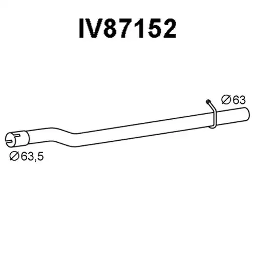 изпускателна тръба VENEPORTE IV87152