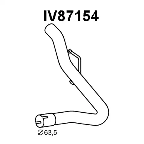 изпускателна тръба VENEPORTE IV87154