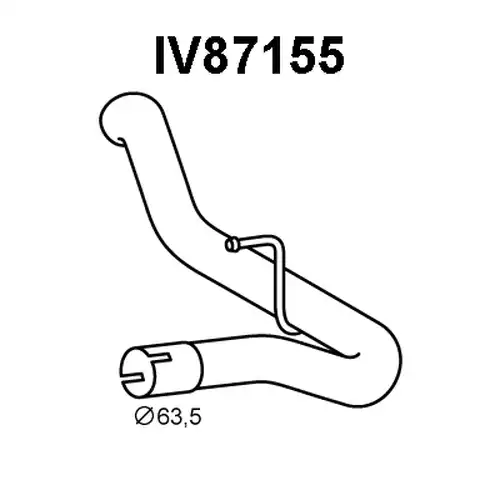 изпускателна тръба VENEPORTE IV87155