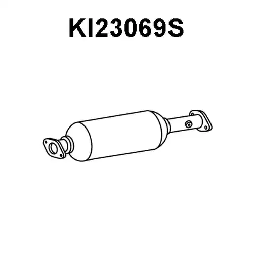 филтър за сажди/твърди частици, изпускателна система VENEPORTE KI23069S
