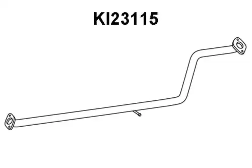 изпускателна тръба VENEPORTE KI23115