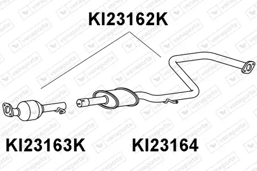 катализатор VENEPORTE KI23162K