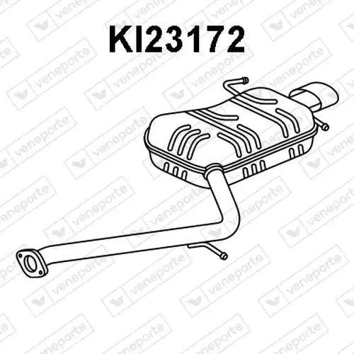 крайно гърне VENEPORTE KI23172