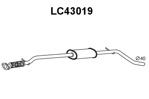 предно гърне VENEPORTE LC43019