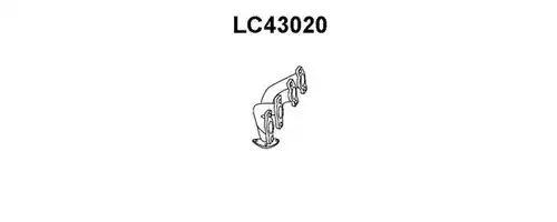 колектор (дъга), изпускателна система VENEPORTE LC43020