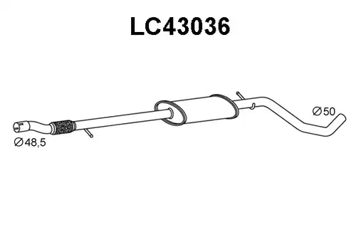 предно гърне VENEPORTE LC43036