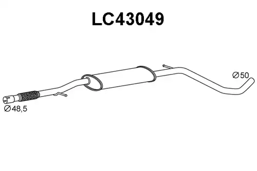 предно гърне VENEPORTE LC43049