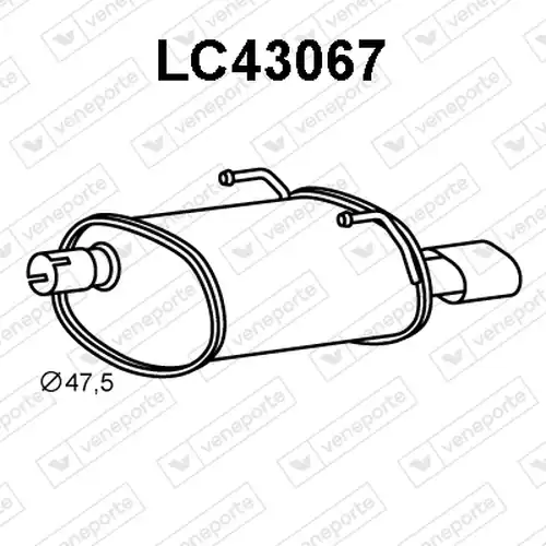 крайно гърне VENEPORTE LC43067