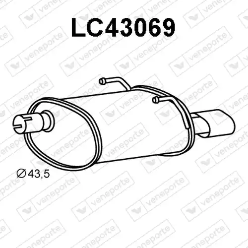 крайно гърне VENEPORTE LC43069