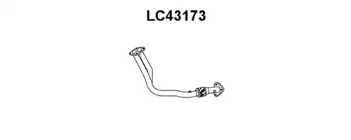 изпускателна тръба VENEPORTE LC43173