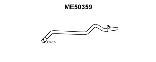 изпускателна тръба VENEPORTE ME50359