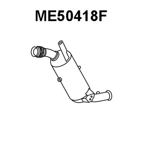 филтър за сажди/твърди частици, изпускателна система VENEPORTE ME50418F