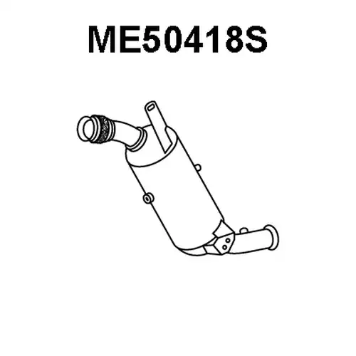 филтър за сажди/твърди частици, изпускателна система VENEPORTE ME50418S