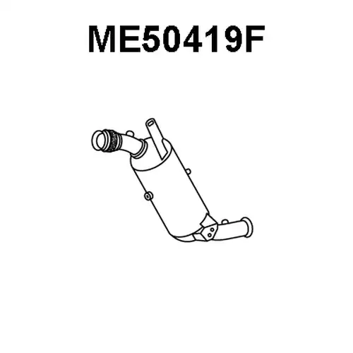 филтър за сажди/твърди частици, изпускателна система VENEPORTE ME50419F