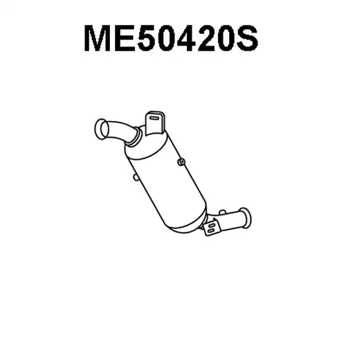 филтър за сажди/твърди частици, изпускателна система VENEPORTE ME50420S