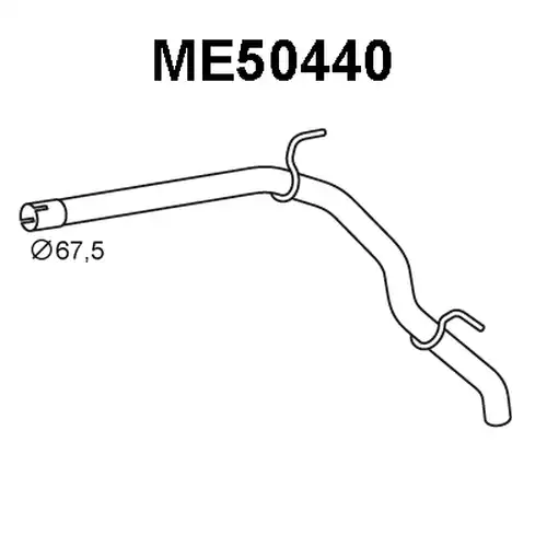 изпускателна тръба VENEPORTE ME50440