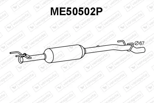 SCR-катализатор VENEPORTE ME50502P