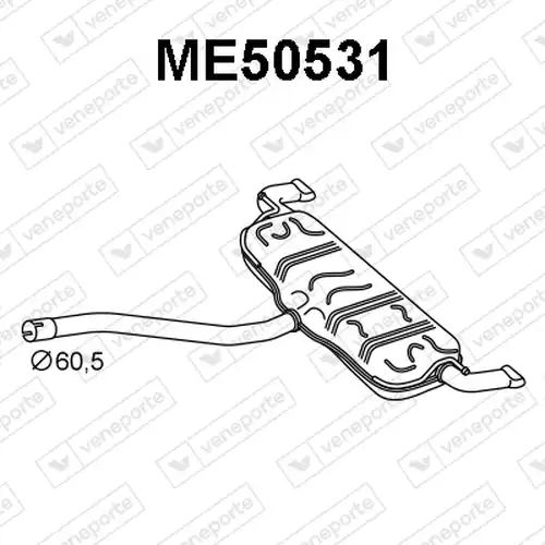 крайно гърне VENEPORTE ME50531