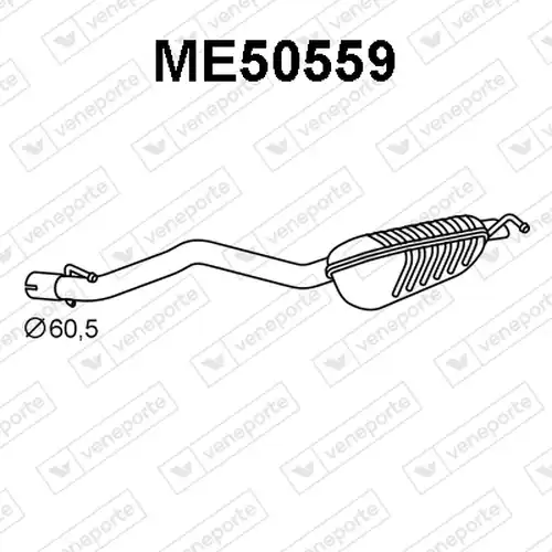 крайно гърне VENEPORTE ME50559