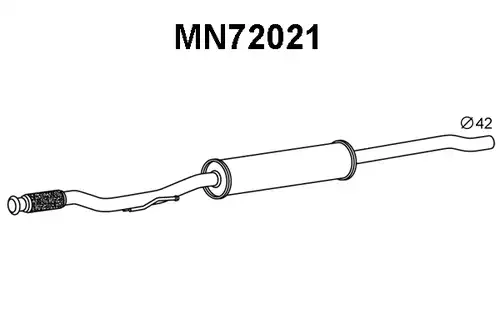 предно гърне VENEPORTE MN72021